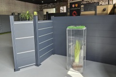 Cloture aluminium Sallanches